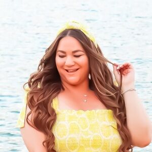 NEW Victoria Dunn Lemon Print Headband